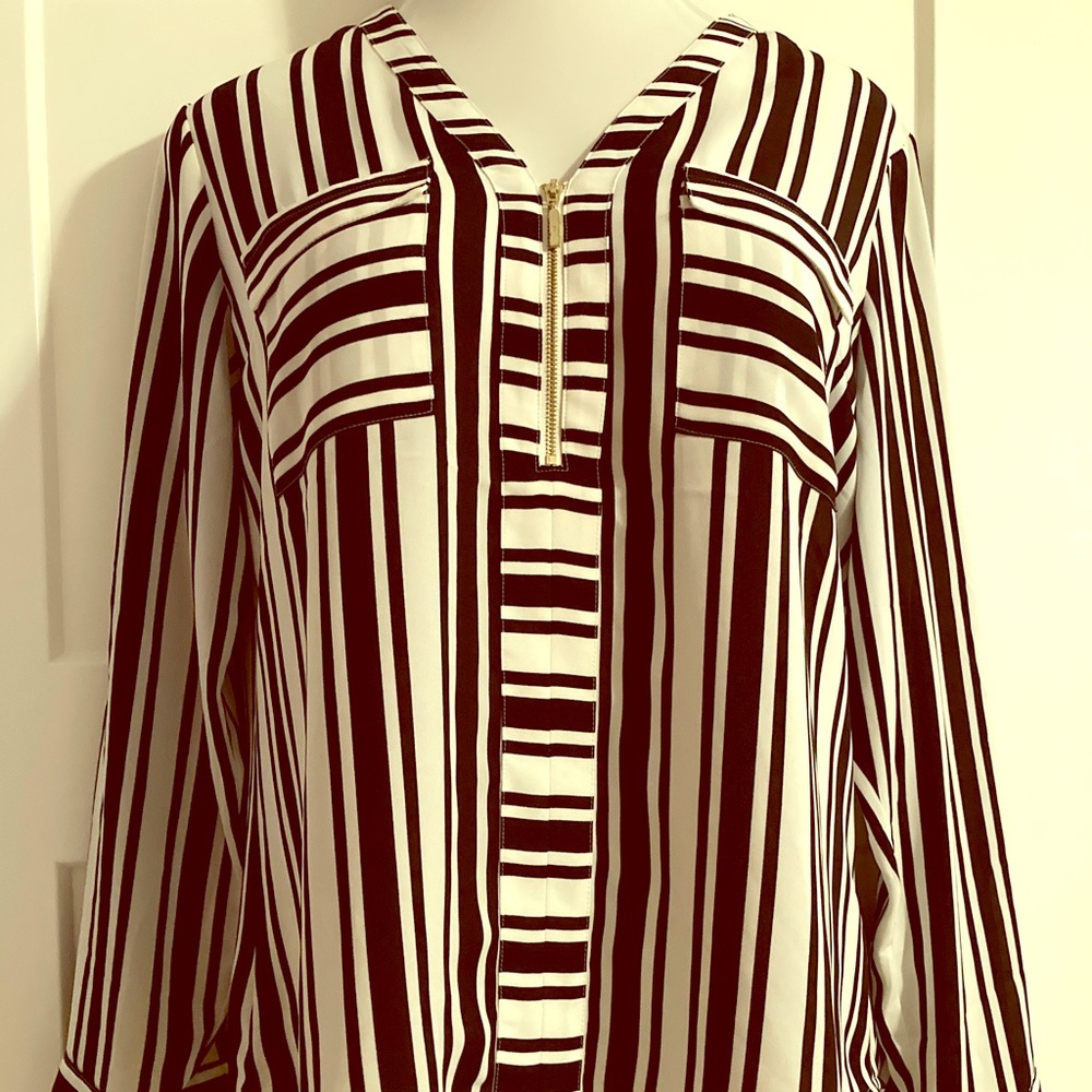 Express Portofino shirt L black & white